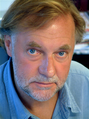 Portrait of Ken Wilkie, independent writer, editor and creative consultant, Journalist of the Year 2004